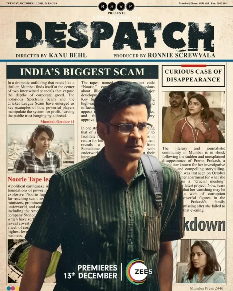 Download Movie Despatch (2024) [Hindi] Mp4